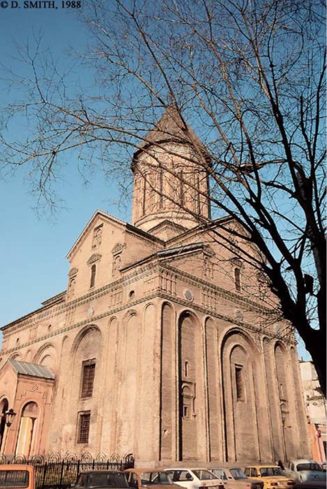 Армянская церковь Благовещения Богородицы. СССР, Грузия, Тбилиси, 1988 год.
