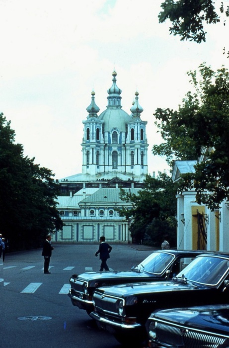 Собор Смольного монастыря. Ленинград, 20  век.