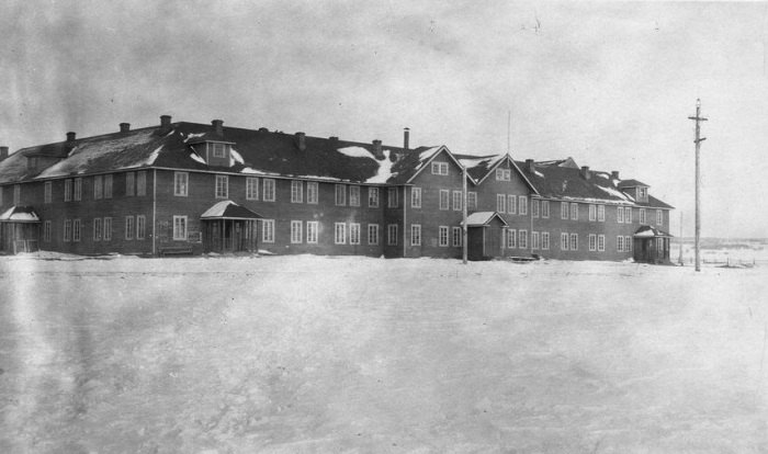 Дом АИКовцев. Кемеровский рудник, 1923 год.