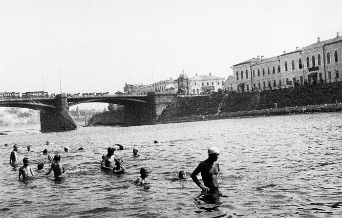 Москва-река. 1926 год.  Фото: Alexander Rodchenko.