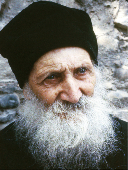 Пожилой священник из Тбилиси. СССР, Тбилиси, 1963 год.