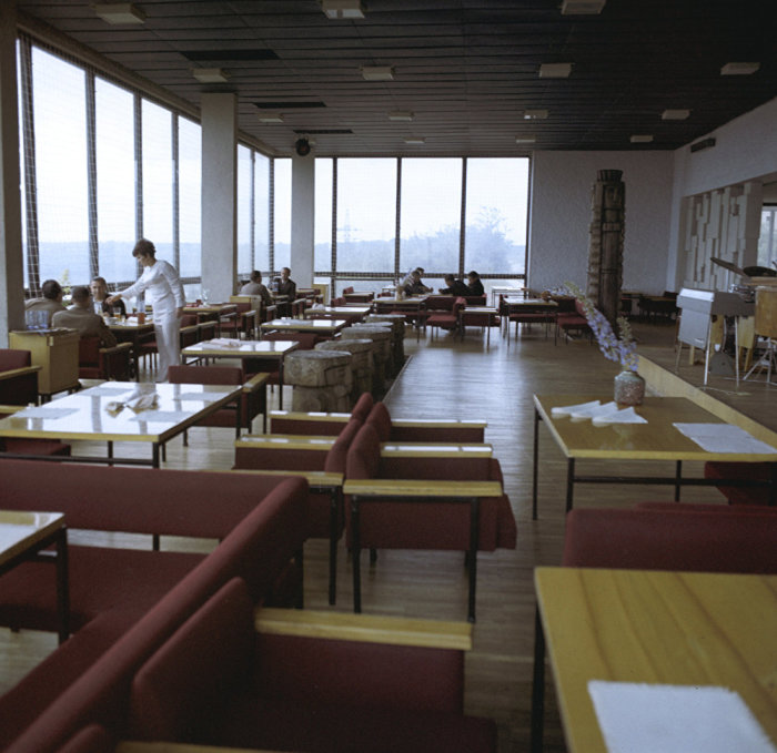 Ресторан «Три девушки». Литва, Каунас, 1971 год.