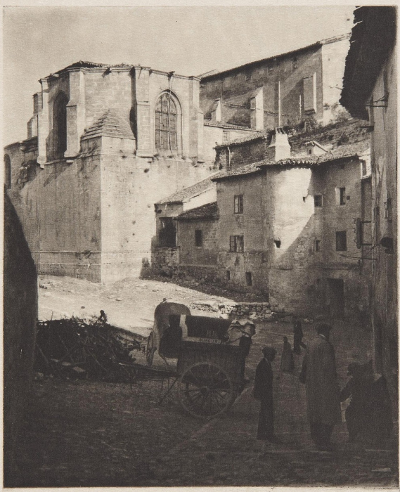 Старая католическая церковь в Бургосе, 1914 год.