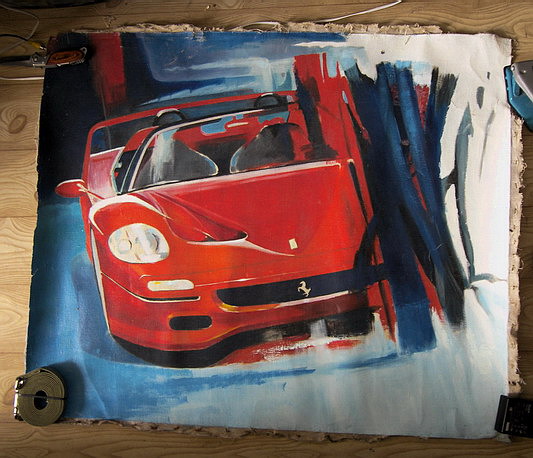 Эскиз Феррари