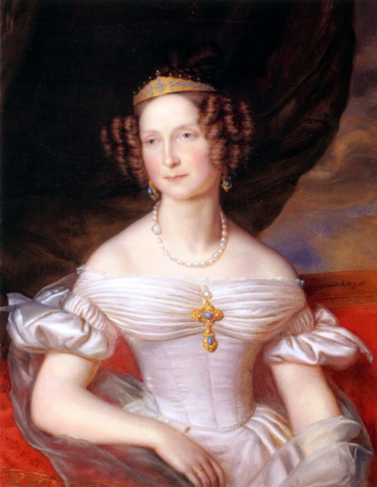 Jan Baptist van der Hulst Anna Pavlovna of Russia 1837