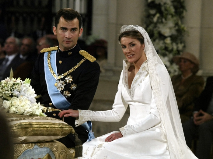 Свадьба принца Фелипе и Летисии Ортис. / Фото: www.radiocable.com