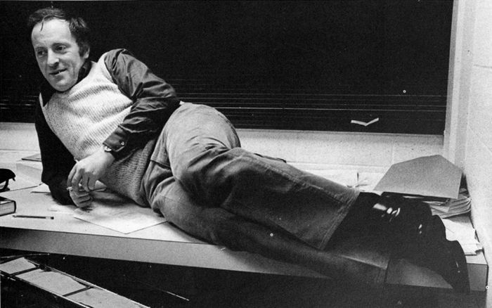 Бродский во время своей лекции. / Фото из архива Мичиганского университета.
