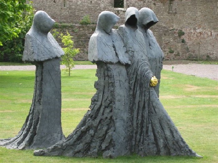  Ландшафтные скульптуры из бронзы. Автор: Philip Jackson.| Фото: liveinternet.ru.