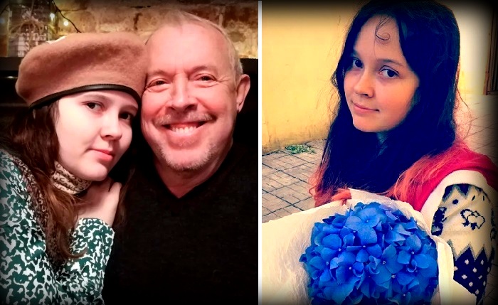 Андрей Макаревич с дочерью Аней.