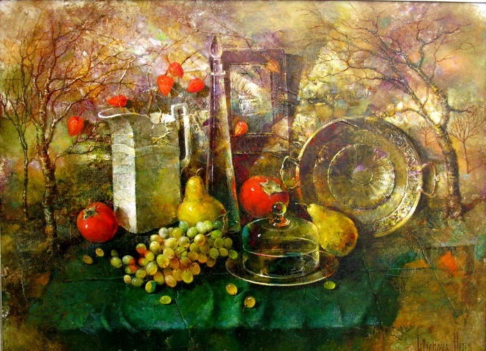 Натюрмортная живопись от Елены Ильичёвой.