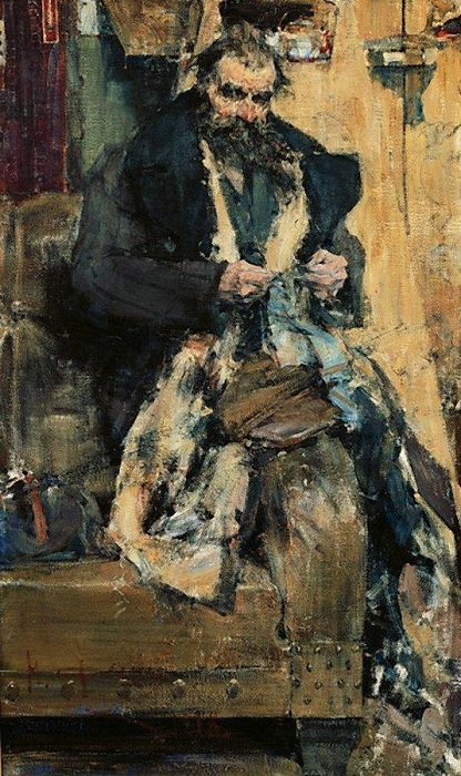 Портрет отца. (1918.)Автор: Николай Фешин.