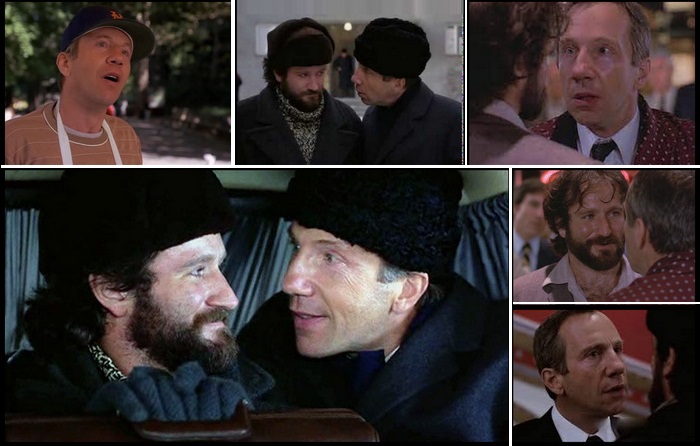 Кадры из кинофильма «Москва на Гудзоне», 1984.