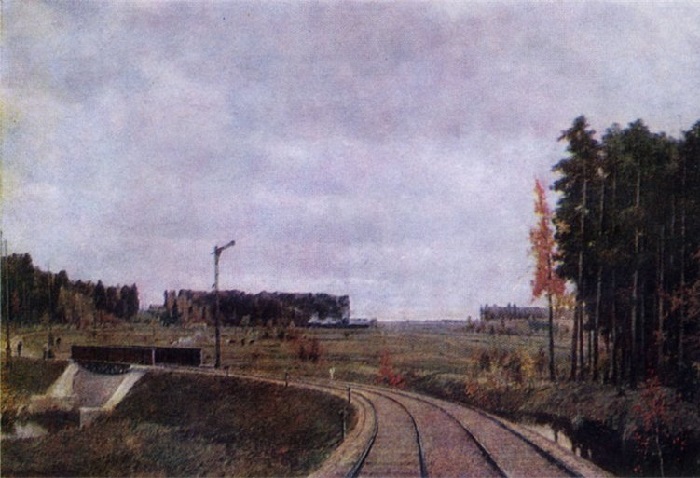 Г.Г. Нисский. «Белорусский пейзаж». 1947 г.