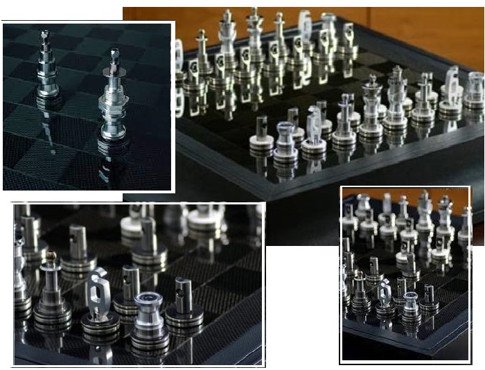 Шахматный набор «Формула 1»  <br>Renault F1 Team Collection Chess Set. 