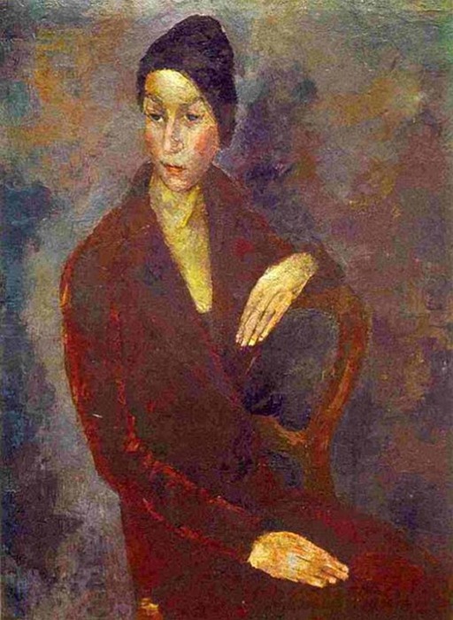 «Портрет Нарышкиной». (1929 г.). Автор: Роберт Рафаилович Фальк.