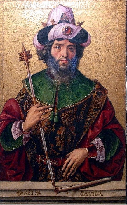  Давид, XV в. Автор: Педро Берругете.