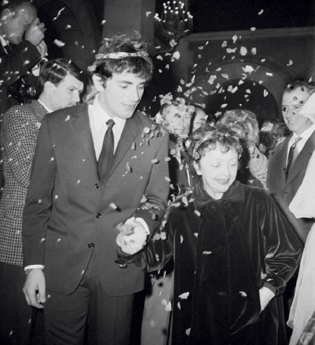 Венчание Тео Сарапо и Эдит Пиаф. / Фото: Getty Images.
