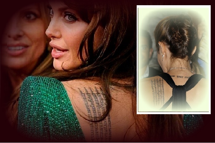 Новые татуировки: Анджелина Джоли набила себе кресты на пальцах