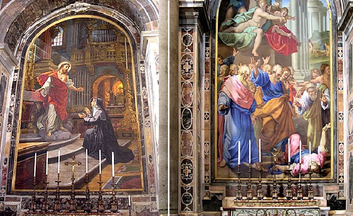 Мозаика под живопись Собора св.Петра. Ватикан.