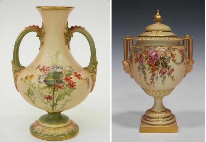 Антикварный фарфор от Royal Worcester.