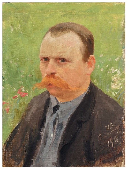 Автопортрет. (1910). Автор: Иван Владимиров. 