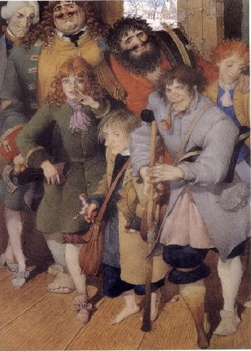 «Яков и семеро разбойников». Иллюстрации от Геннадия Спирина.
