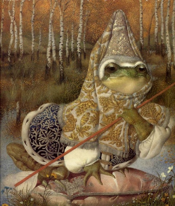  «Принцесса Лягушка» (1994). Иллюстрации от Геннадия Спирина.