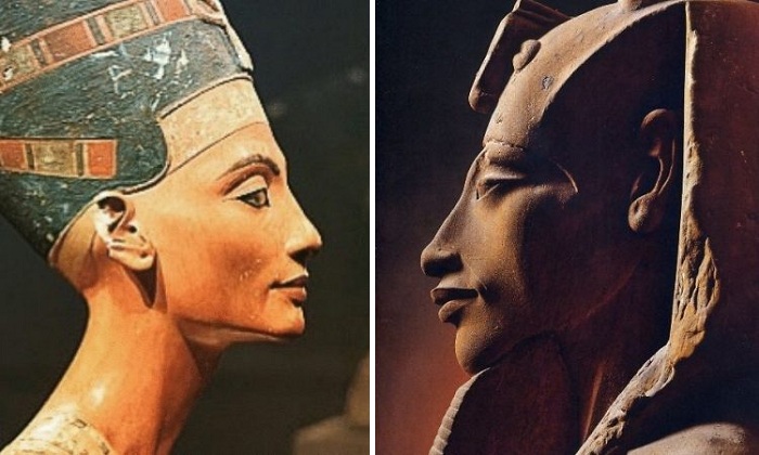 Любовная страсть, предательство и месть по-египетски: Фараон Эхнатон и царица  Нефертити