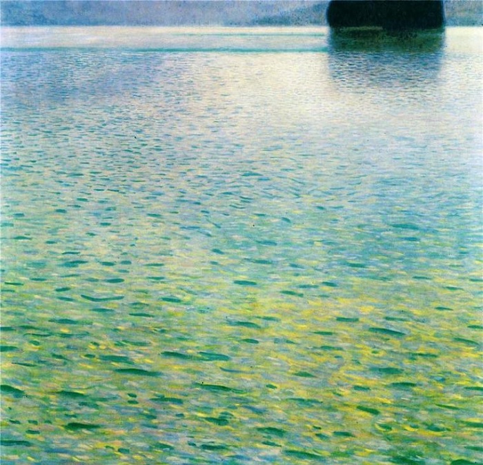 «Остров в Аттерзее» (1901). Художник: Густав Климт. | Фото: 