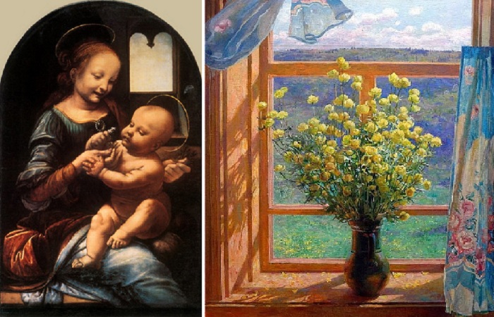 Что видели знаменитые живописцы в окнах начиная с эпохи Возрождения и до нынешнего времени.