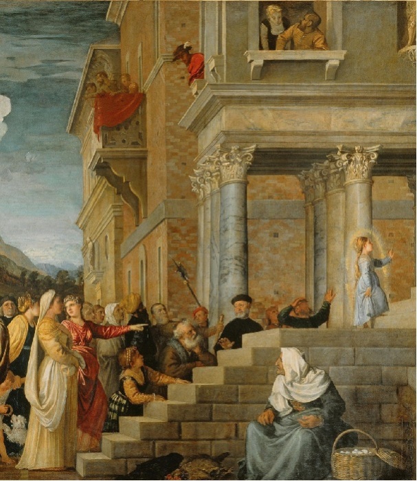 Тициан Вечеллио. 1534—1538 гг. Музей Академии, Венеция. Фрагмент