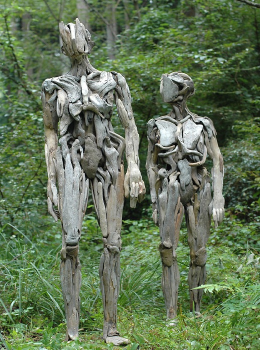 Скульптуры-призраки от Нагато Ивасаки. 