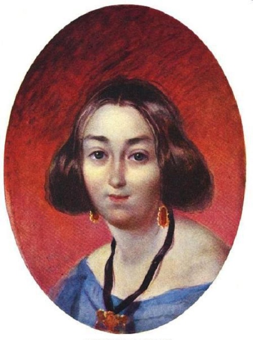 Анна Закревская.(1843). Автор: Т.Шевченко