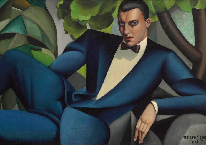 «Портрет Маркиза Д*аффлито  ». 1925 год. Полотно продано осенью 2012 года на нью-йоркских торгах К за 4,562,500 долларов.