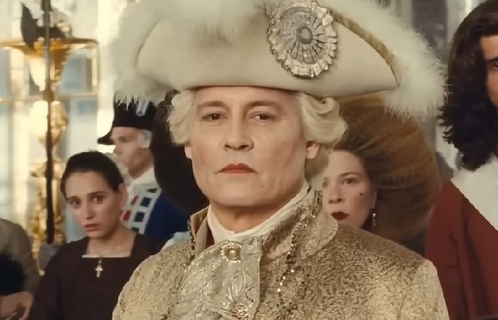 Джонни Депп в роли Людовик XV в исторической драме «Жанна Дюбарри»,(2023).