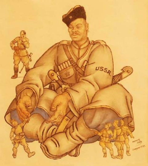 Советский колосс в состоянии раздумий (1939)