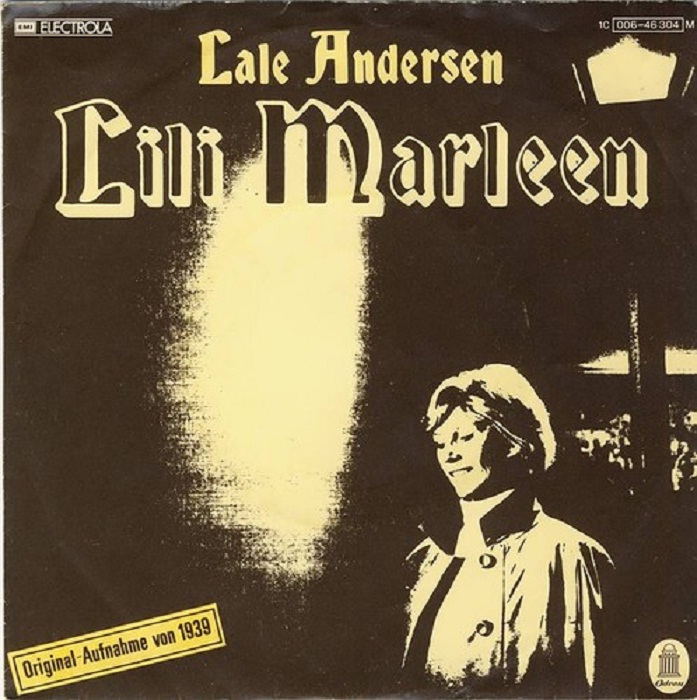 Пластинка с песней Лили Марлен 1939 год, Лале Андерсен
