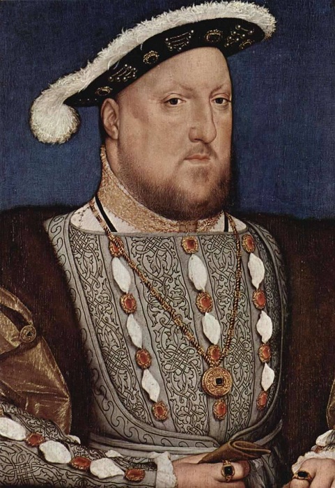 Портрет Генриха VIII кисти Гольбейна