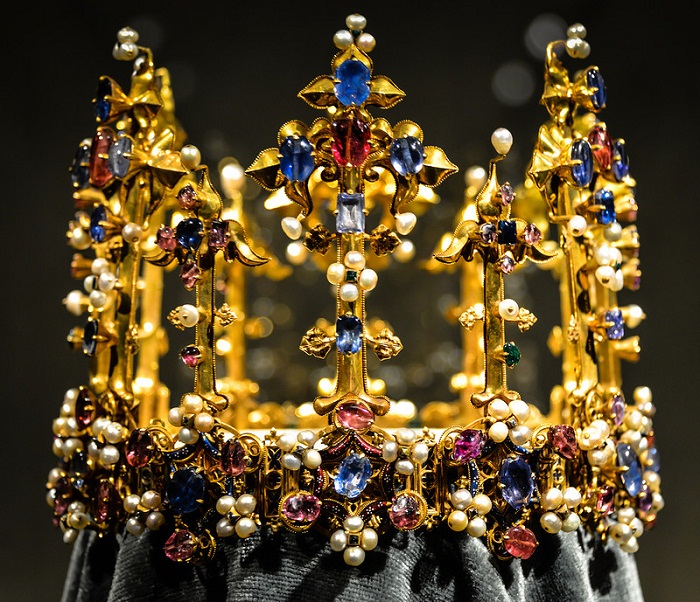 Корона принцессы Бланш – старейшая и единственная сохранившаяся средневековая корона Англии 