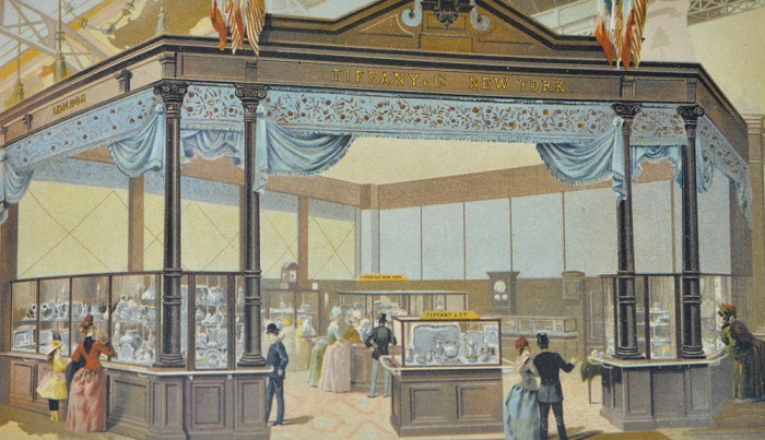 Павильон «Тиффани» на выставке в Париже 1889 год