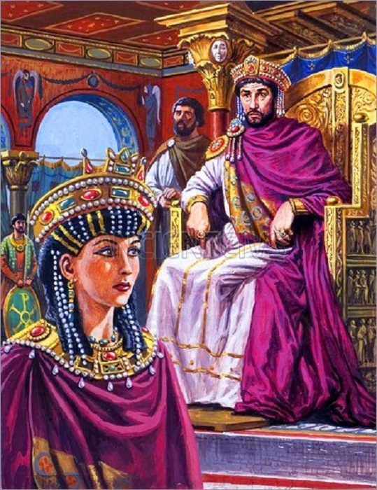 Юстиниан и Феодора