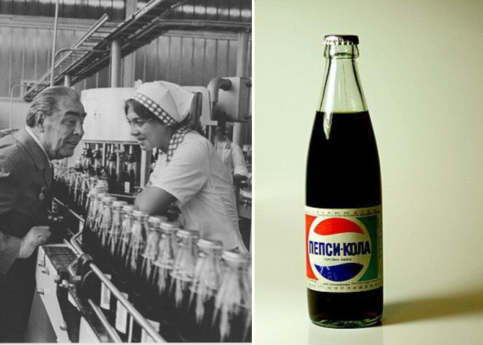 1970-х годах в городе Новороссийске  открылся завод по производству «Пепси-Колы».