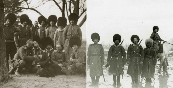 Туркмены-текинцы царской армии.