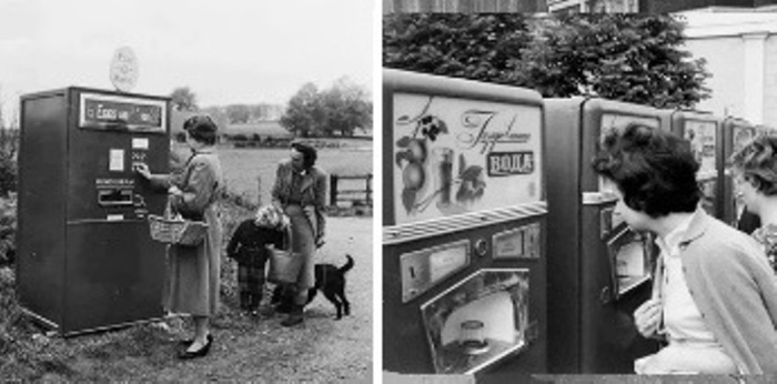 Самыми популярными были автоматы с газировкой.