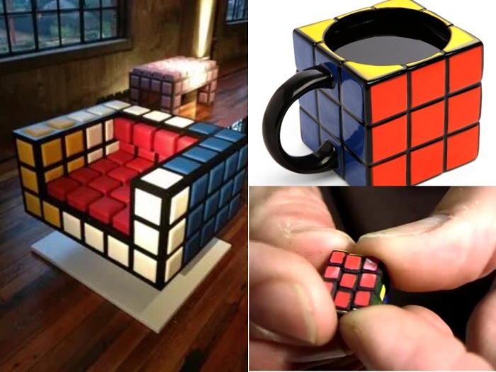 Комод в виде кубика Рубика