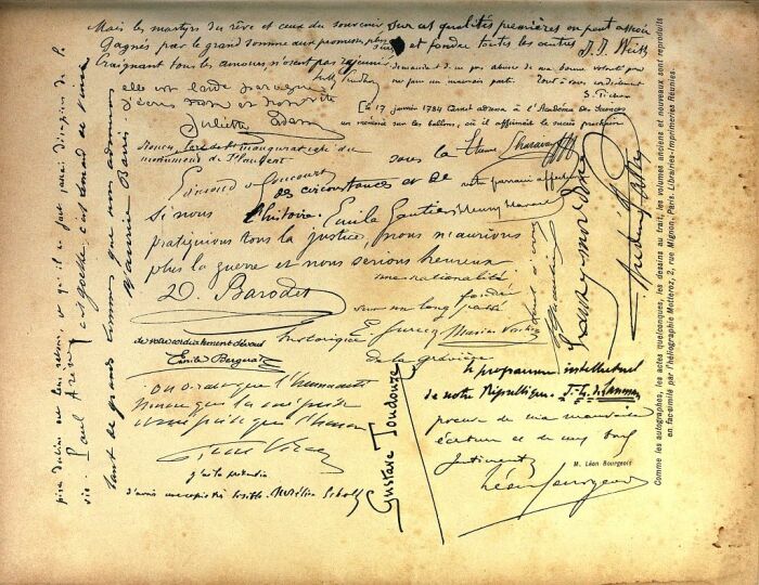 Заметки французского графолога 19 века. /Фото: i.pinimg.com