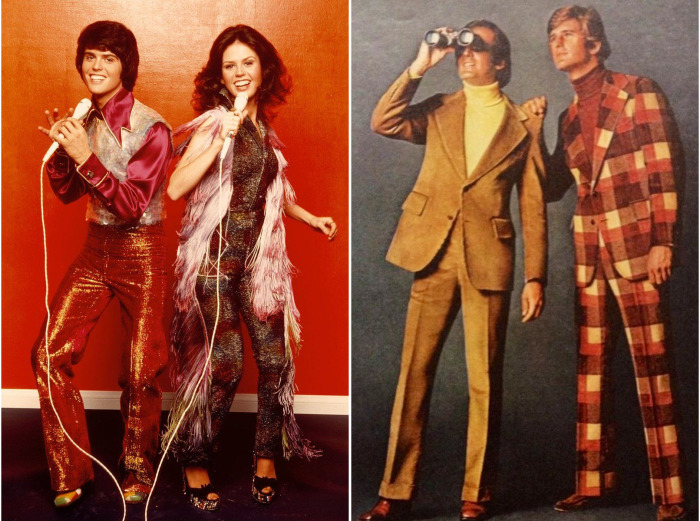 В конце семидесятых модны были самые разные стили, в том числе диско.