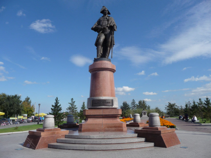 Памятник Резанову в Красноярске. Установлен в 2007 году./Фото: tur-ray.ru