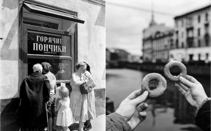 Пончики ели в Москве, а пышки — в Ленинграде.