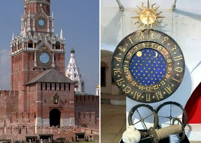 Вторые куранты были установлены на Спасской башне при царе Михаиле Федоровиче. Это были не просто часы, а настоящее произведение искусства, для сооружения которого пригласили английски мастеров.
